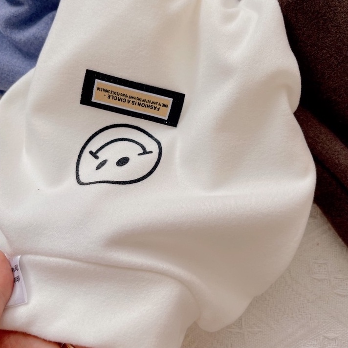 ÁO COTTON ZIP GIỮ NHIỆT LÓT LÔNG nhung mịn, cổ 3 phân cho bé 6-24kg