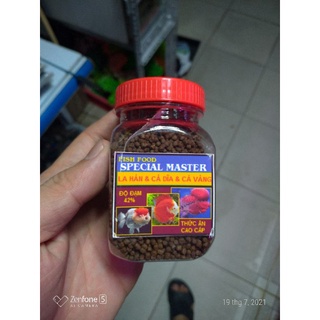 Thức Ăn Cá Dạng Viên 42% Đạm "Viên 2mm" (Cá Dĩa - La Hán - Cá Vàng)