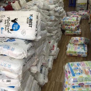 Bỉm yubest s66/m54/l48/xl42/xxl36 miếng