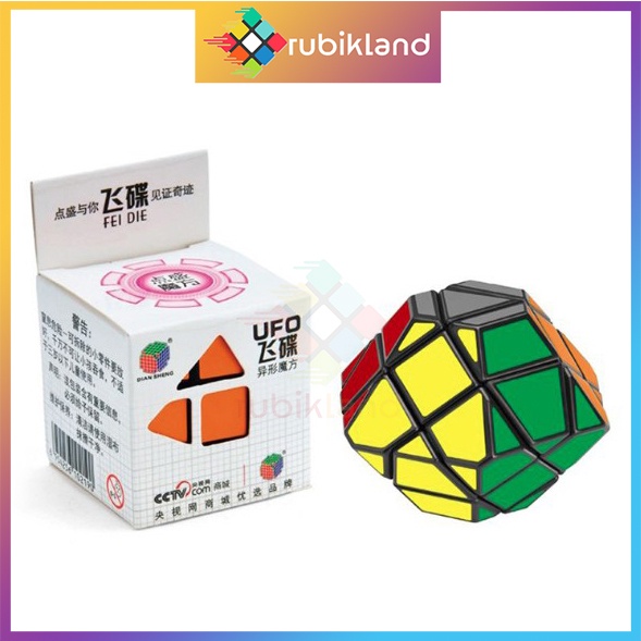 Rubik Biến Thể DianSheng UFO Cube Rubic FeiDie Đĩa Bay Đồ Chơi Trí Tuệ Trẻ Em