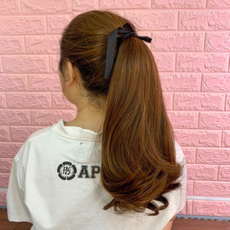 &lt;Kèm Ảnh Thật&gt; Tóc giả buộc cúp so le As69