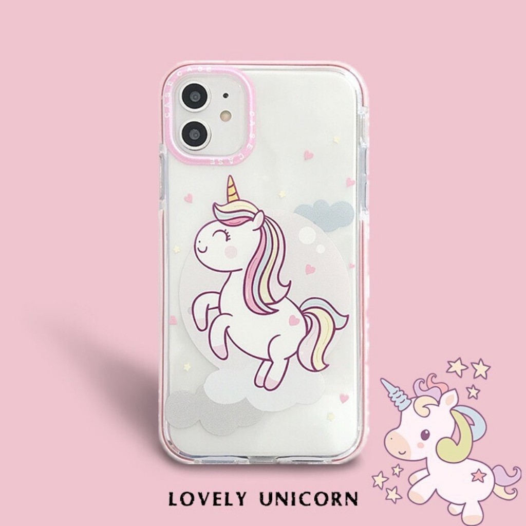 VIDEO THẬT Ốp Lưng iPhone Trong Suốt Dẻo Kỳ Lân Unicorn iPhone 6/6s/6plus/6splus/7plus/8plus/x/xs/xs max/11/11 pro max