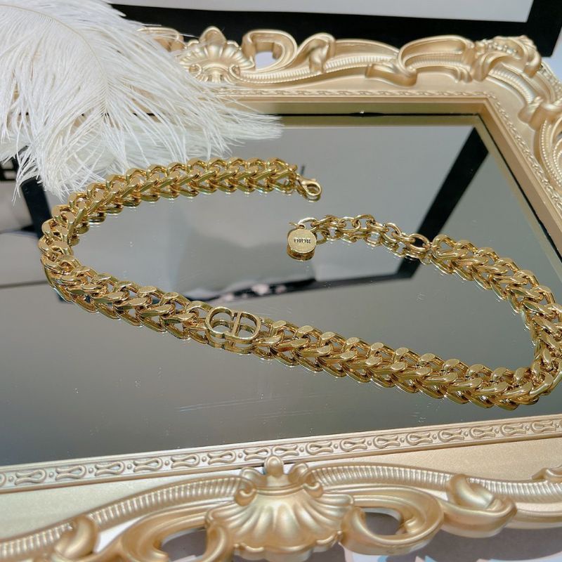 Vòng cổ Chocker CD mạ vàng Cao cấp