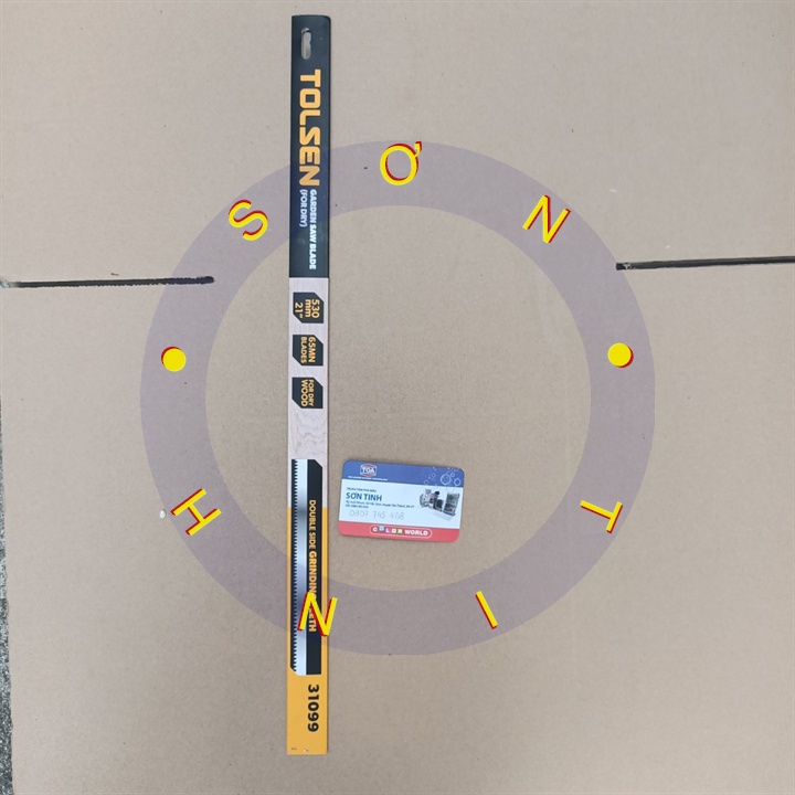 LƯỠI CƯA GỖ DÀY , THƯA TOLSEN 31099 31105