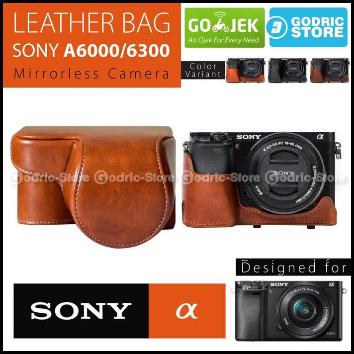 Túi Da Đựng Máy Ảnh Sony Alpha A6000 / A6300