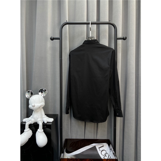 Áo Sơ Mi Cotton Dài Tay In Chữ Thời Trang Nam Mới 2022 Size M-4XL