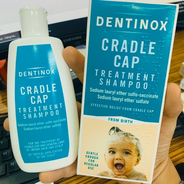 Dầu gội trị cứt trâu Dentinox (125ml) - date 12/2021
