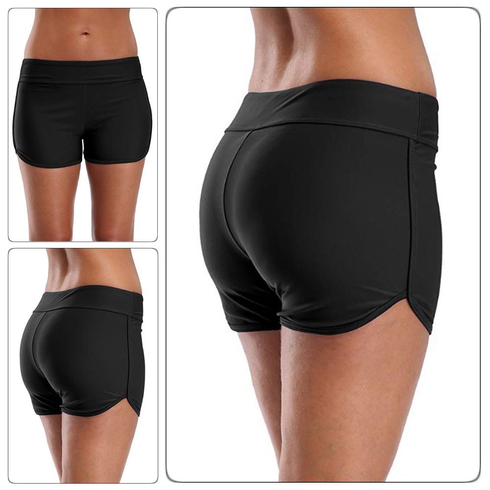 Quần bơi eo cao thời trang mùa hè thoải mái cho nữ