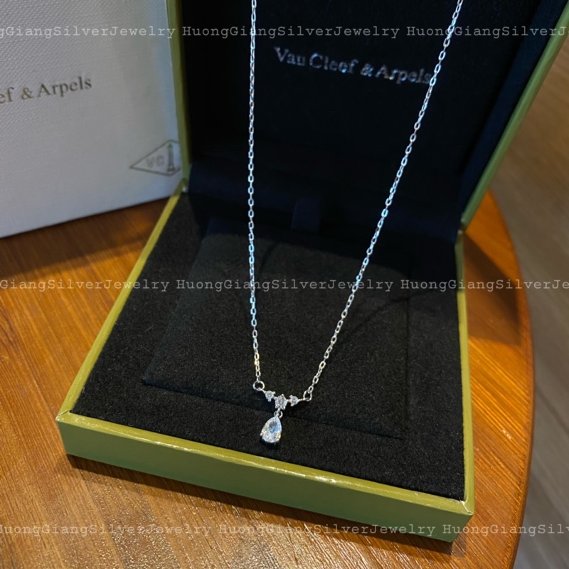 Dây chuyền công chúa bạc xi kim s925 - HuongGiangSilver
