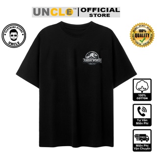 Áo thun jurassic world cổ tròn cotton - form đẹp unisex 2022