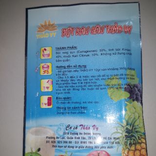 Rau câu dẻo Thảo Vy 12 gói