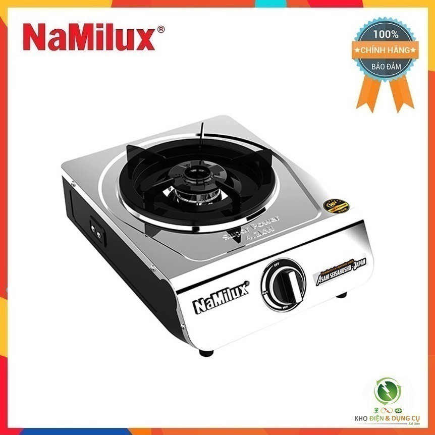 BẾP GAS ĐƠN NAMILUX SM3136APS ( MẶT BẾP INOX – CÔNG SUẤT CỰC ĐẠI 4.2Kw )