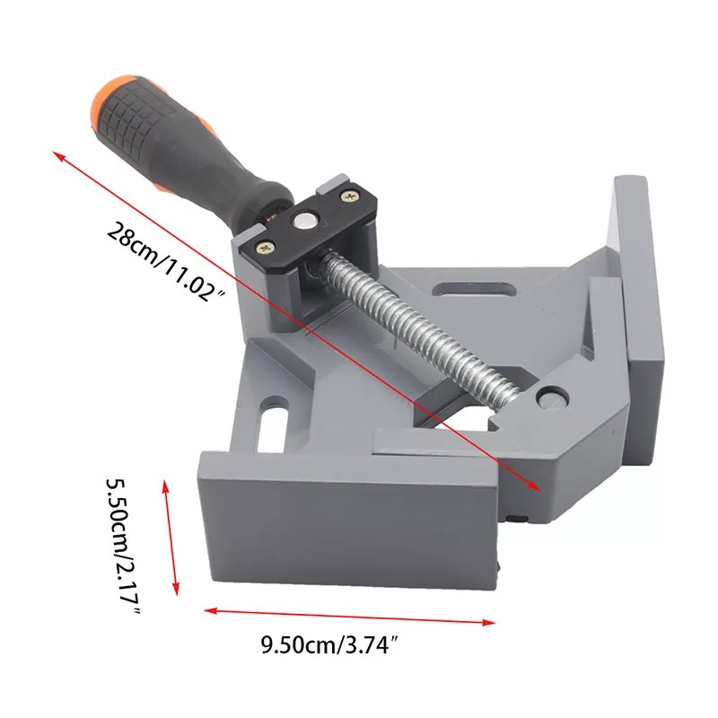 Vam Góc Vuông 1 Tay Cầm; Ê Tô Vuông Góc 1 Tay Cầm; Vam Vuông Góc 90 Độ; Eto Góc Vuông; Eto Kẹp Vuông Góc; Ê Tô Vuông Góc