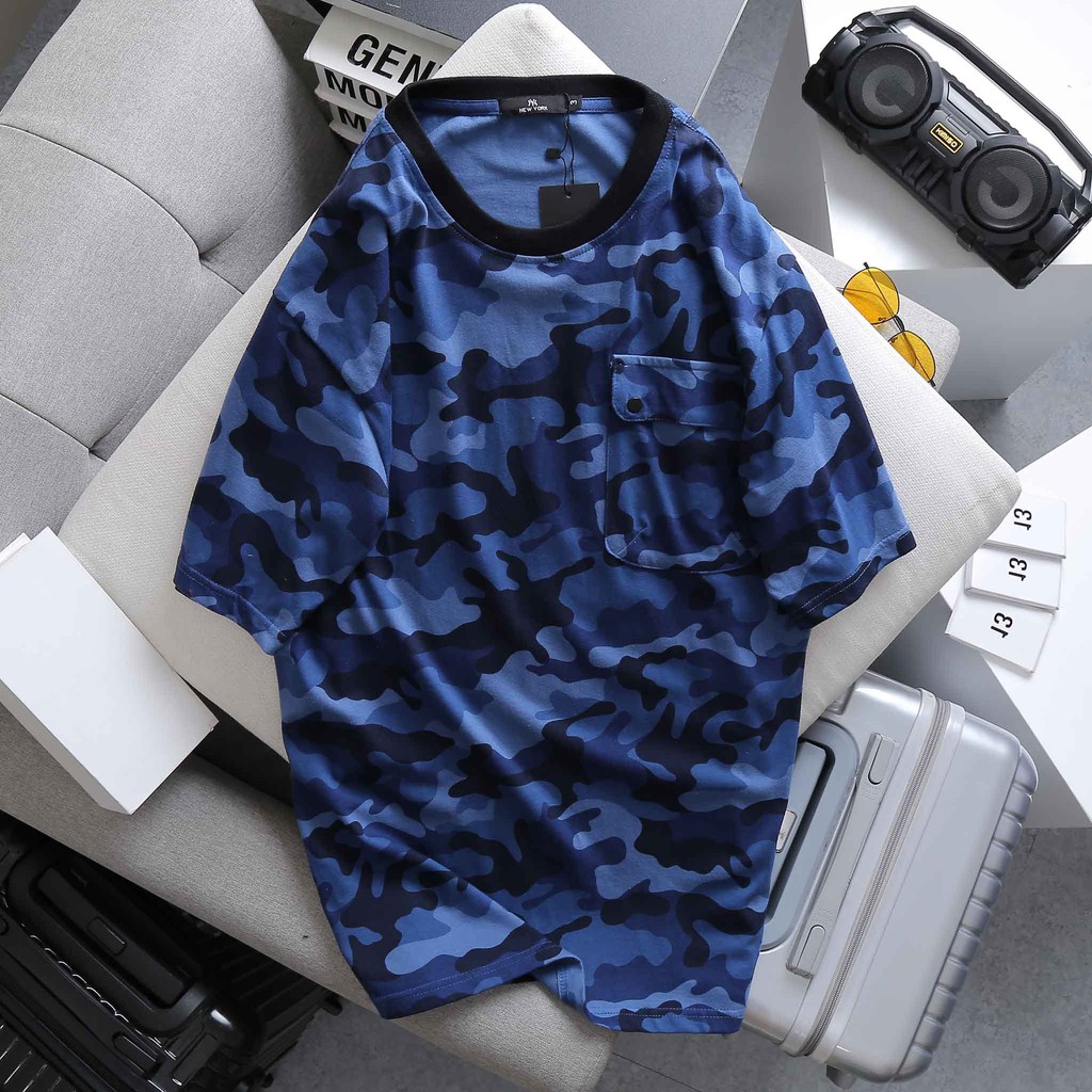 Phiên bản giới hạn - Bigsize < 130kg Áo thun nam tay ngắn cổ tròn bigsize | BigBuy360 - bigbuy360.vn