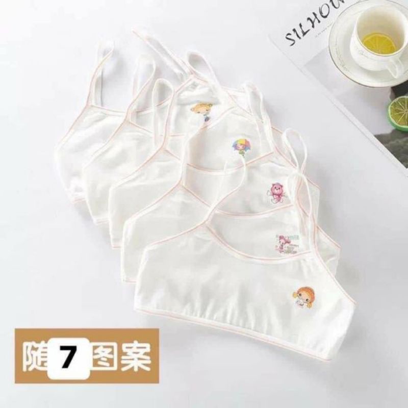 COMBO 05 áo lót học sinh cấp 1 và 2