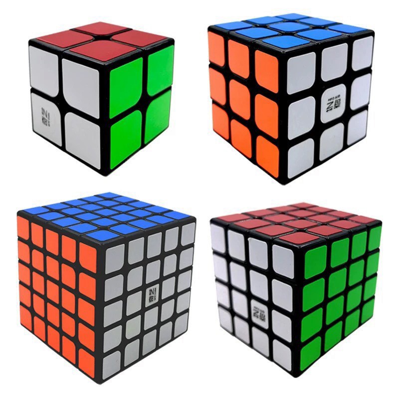 Rubik 2x2, 3x3, 4x4, 5x5 - Rubik Viền Đen Cao Cấp