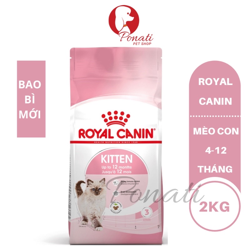 Thức Ăn Hạt Royal Canin Kitten (Mèo Con)- 2kg