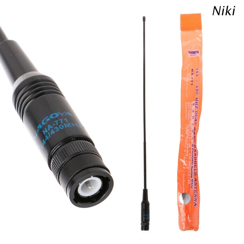Ăng Ten Bộ Đàm Niki Na-771 Băng Tần Kép Vhf / Uhf Bnc Cho Baofeng Uv-5R