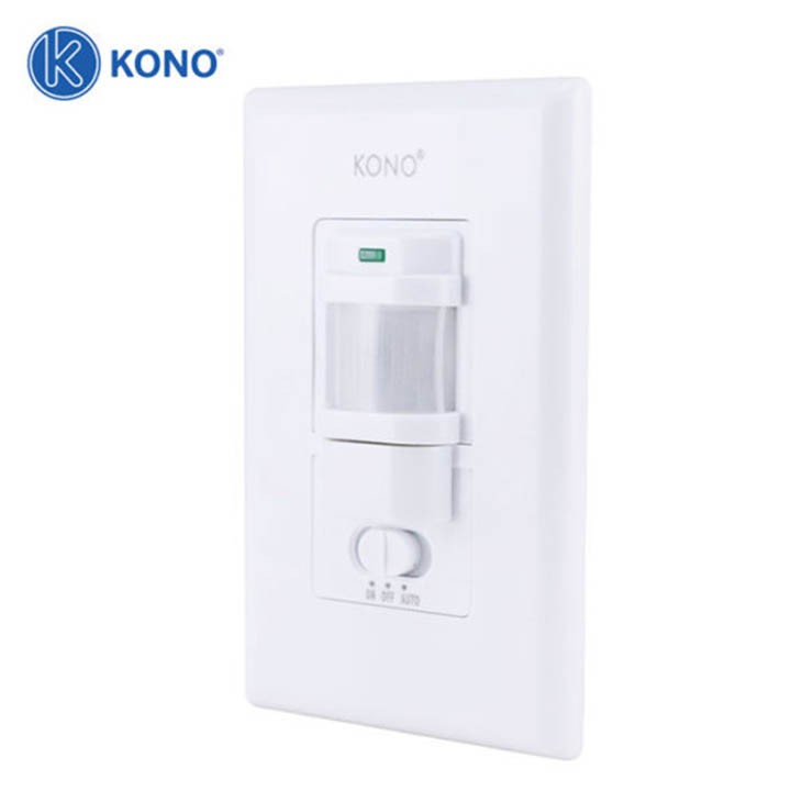 Công tắc cảm biến hồng ngoại gắn tường KONO KN-W09B