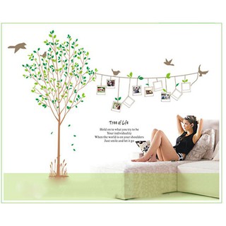 Decal dán tường Cây treo ảnh 11 - DCX048