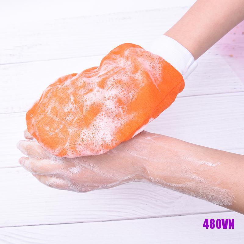 1 Găng Tay Tắm Tẩy Tế Bào Chết Mát Xa Cơ Thể