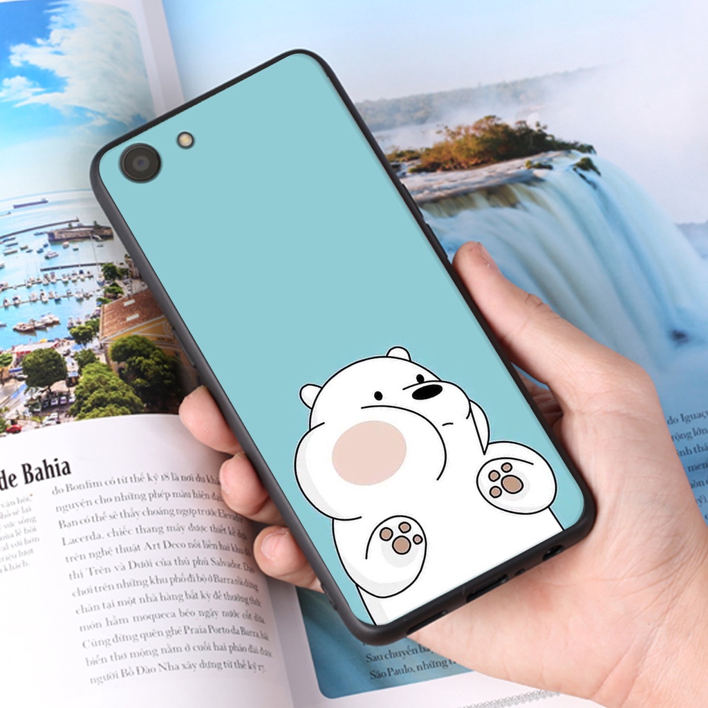 [Freeship từ 50k] ỐP LƯNG OPPO A71 - A83 IN HÌNH GẤU WE BARE BEARS CHẤTLƯỢNG-SIÊUBỀN-SIÊUĐẸP