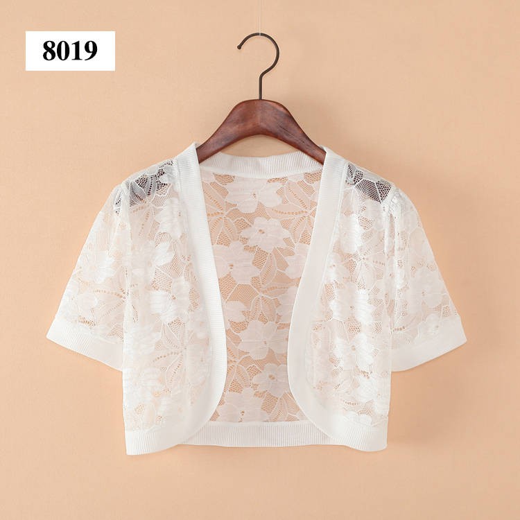 Áo Khoác Cardigan Tay Ngắn Phối Ren Thời Trang Mùa Hè 2020 Mới | BigBuy360 - bigbuy360.vn