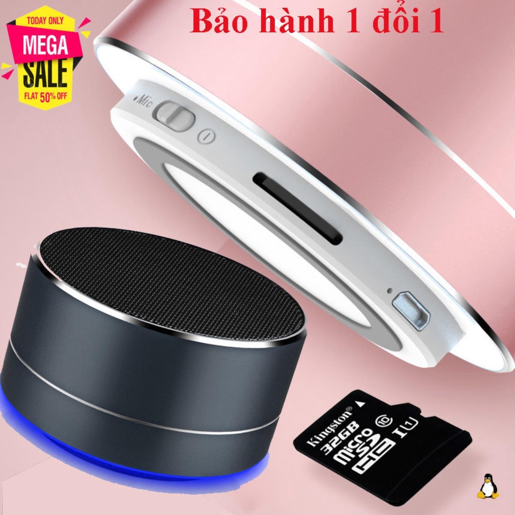 Loa Phat Nhac Qua Bluetooth_Loa Bluetooth Speaker A10  Cao Cấp Cực Hot Mẫu Mã Cực Đẹp Và Vỏ Nhôm