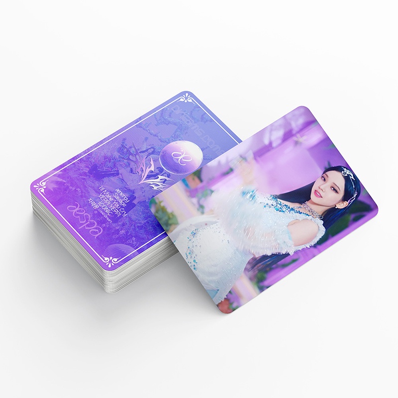 Hộp 54 Thẻ Hình 2022 LOMO Card Nhóm Nhạc Aespa