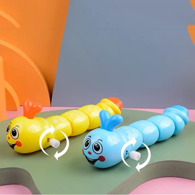 Sâu đồ chơi dễ thương vặn dây cót cho trẻ em