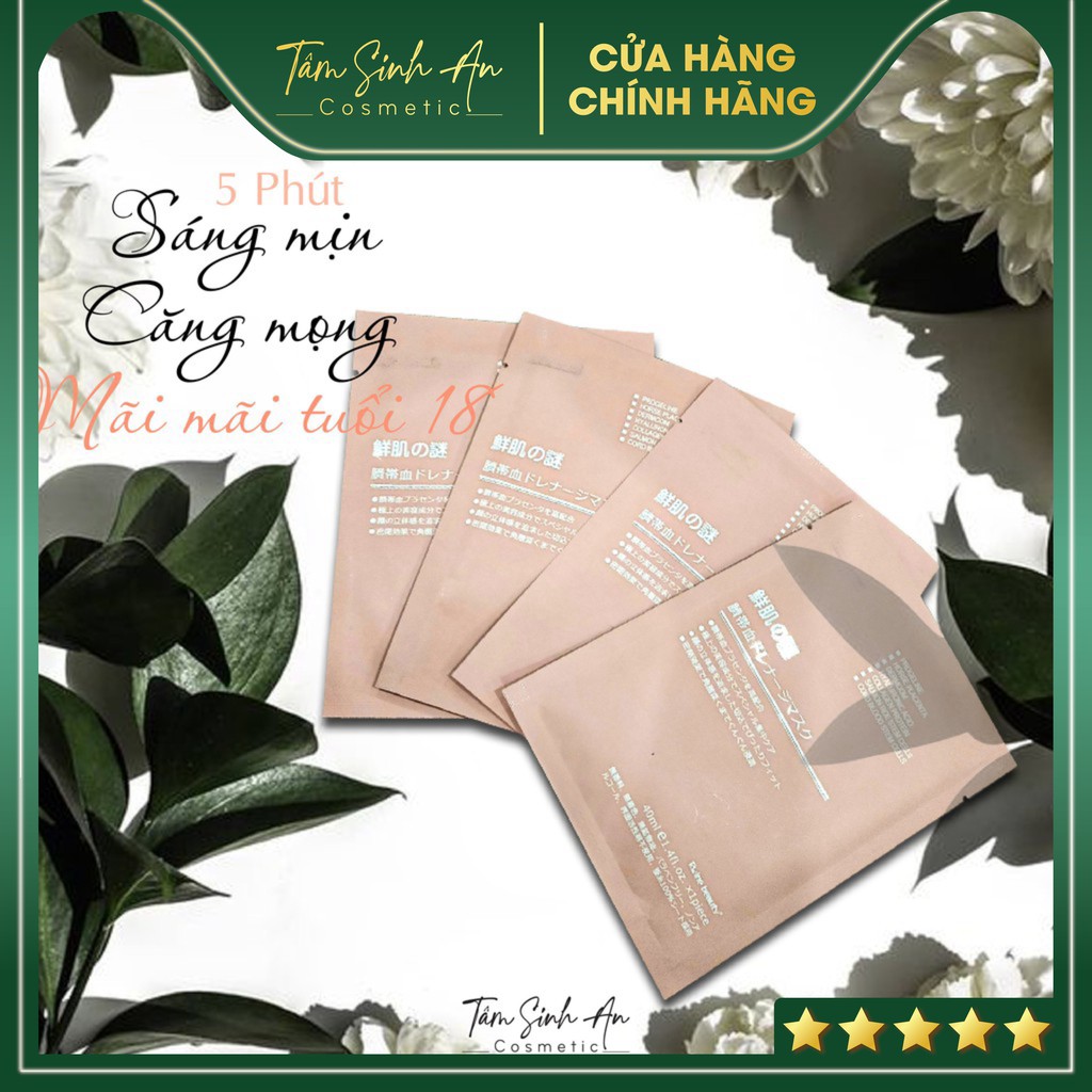 Mặt Nạ Tế Bào Gốc Nhau Thai Cuống Rốn Rwine Beauty (BẢN QUỐC TẾ CHÍNH HÃNG) - Tâm Sinh An Cosmetic - Mãi Mãi Tuổi 18 | BigBuy360 - bigbuy360.vn