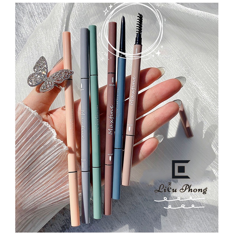 Bút Kẽ Chân Mày MAXFINE , Chì Vẽ Mắt, Chống Lem Chống Nước, Lên Màu Tự Nhiên | BigBuy360 - bigbuy360.vn