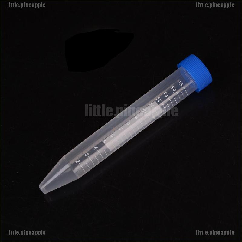 Bộ 10 Ống Nghiệm Nhựa Có Nắp Đậy Tiện Dụng