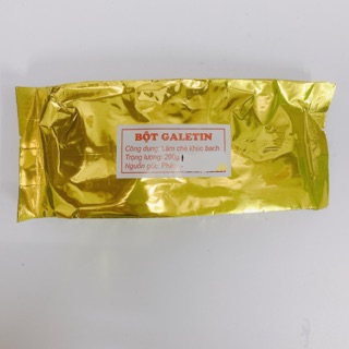 BỘT GELATIN/ GELATINE GÓI 200G