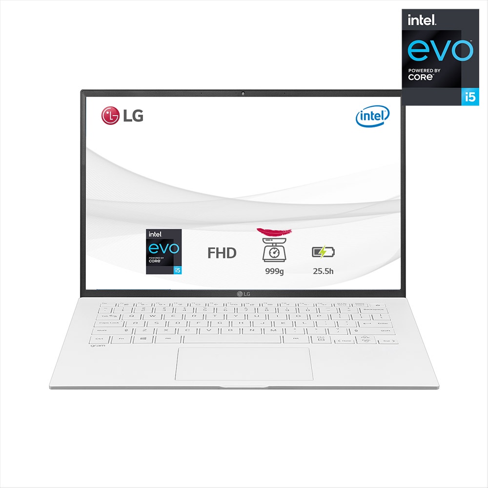 [Mã ELMALL1TR giảm 5% đơn 3TR] Máy tính xách tay/ Laptop LG Gram 2021 14ZD90P-G.AX51A5 (i5-1135G7) (Trắng)