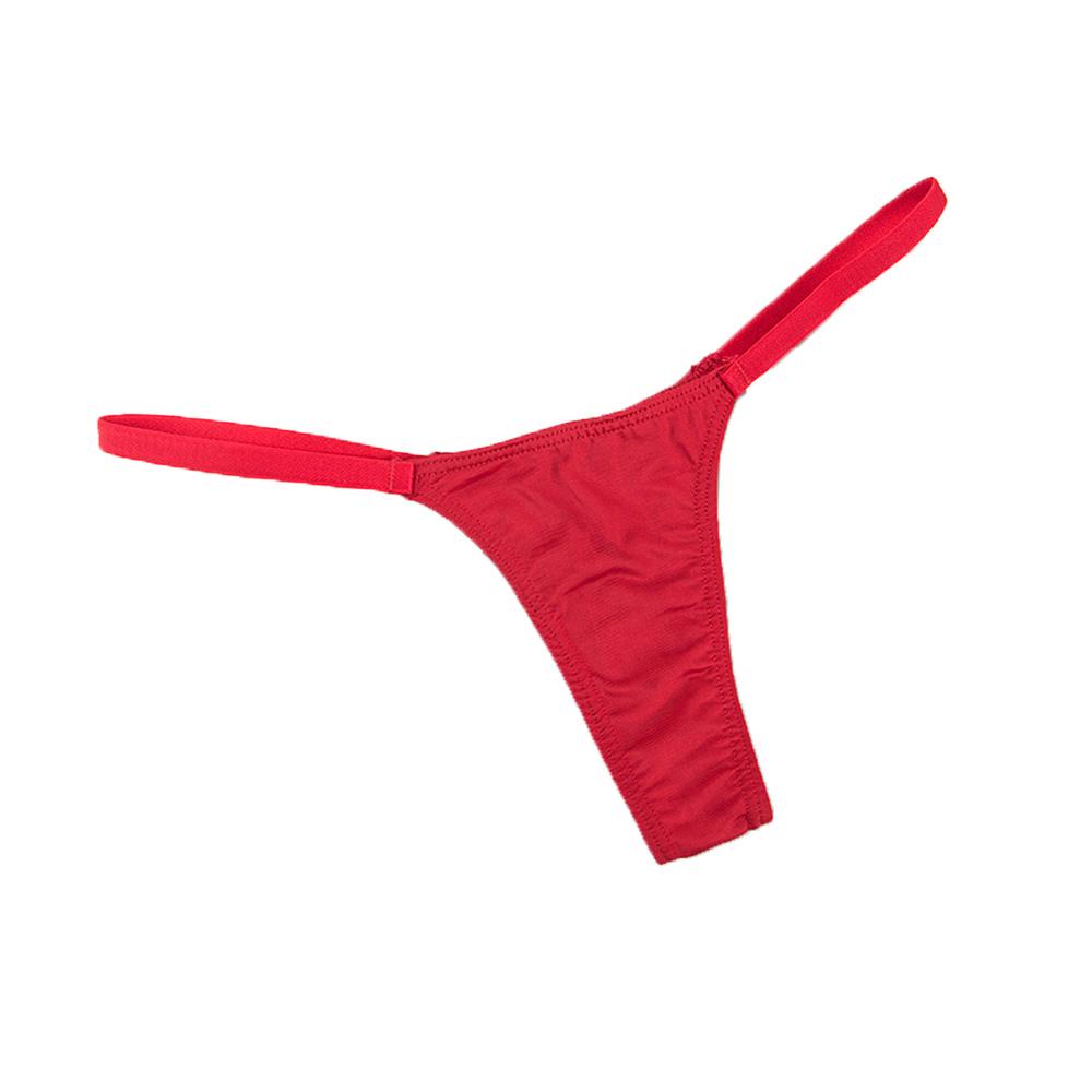 Expen cotton g-string nữ thân mật t-back thấp sữa lụa cotton quần lót nữ