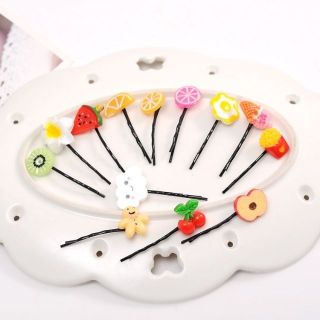 Combo 10 cái kẹp tóc cute nhiều hình ( được chọn mẫu )