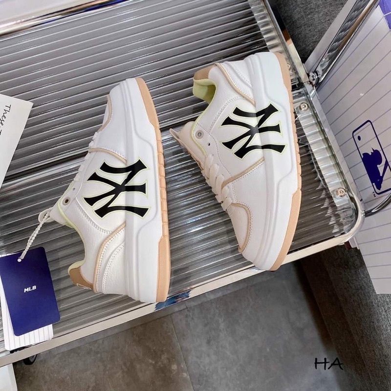 Giày thể thao MLB Chunky phiên bản xanh bơ Full Box Bill