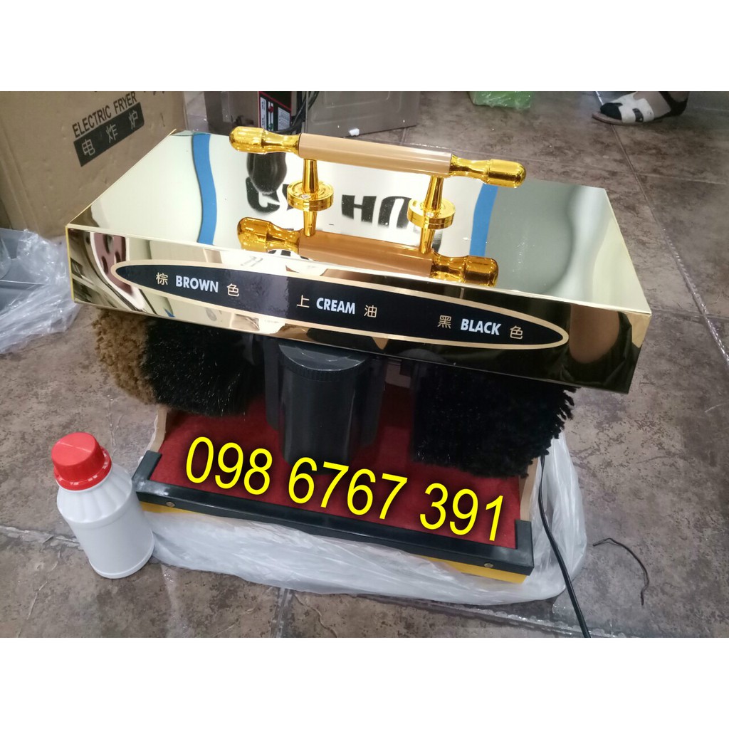 Máy đánh giày TỰ ĐỘNG loại mini dùng trong gia đình, văn phòng - SHN G4