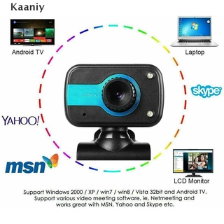 Webcam Usb Hd Kaaniy Có Micro Cho Pc Laptop