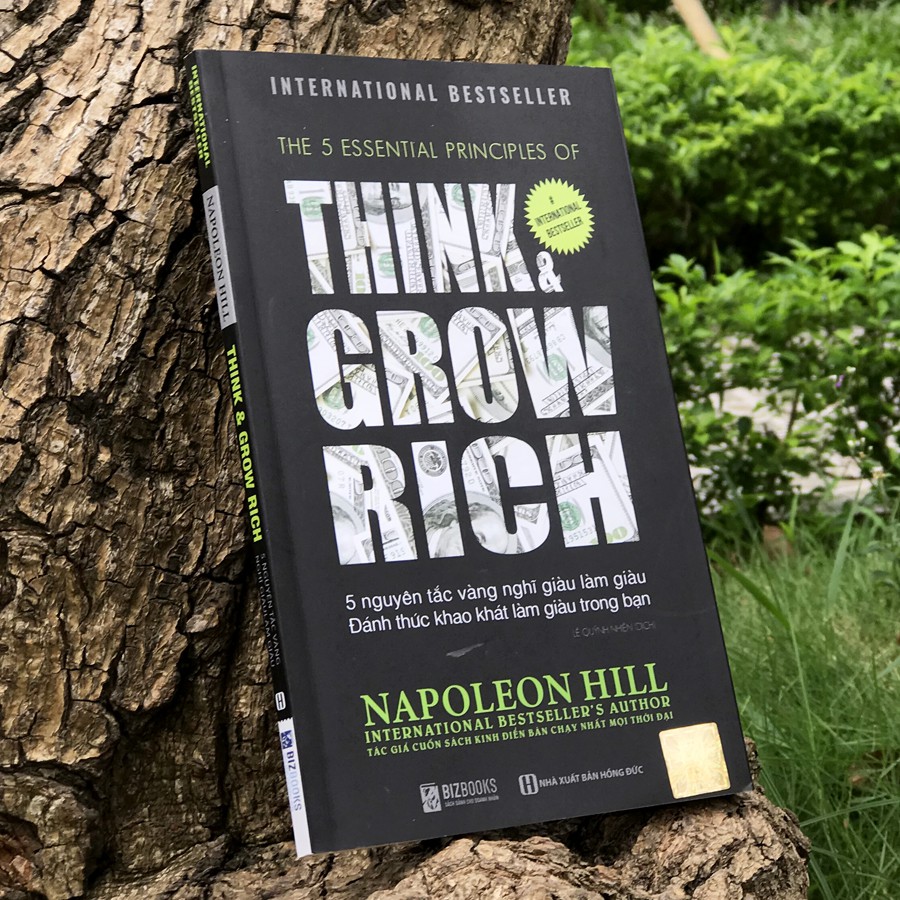 Sách -  Think & Grow Rich - 5 Nguyên Tắc Vàng Nghĩ Giàu Làm Giàu - Đánh Thức Khao Khát Làm Giàu Trong Bạn | BigBuy360 - bigbuy360.vn