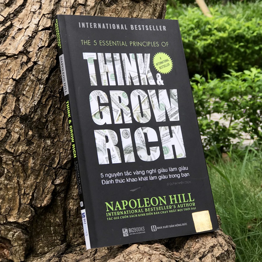 Sách - Think &amp; Grow Rich - 5 Nguyên Tắc Vàng Nghĩ Giàu Làm Giàu - Đánh Thức Khao Khát Làm Giàu Trong Bạn