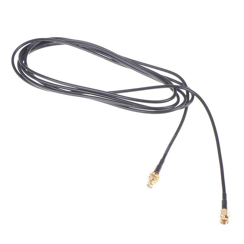 ❤1 cáp ăng ten wifi rg174 rp-sma male tới female dài 1m