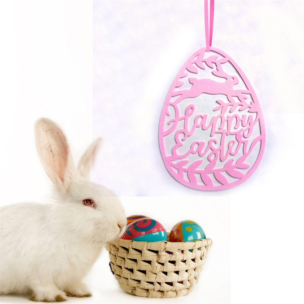 Phụ Kiện Treo Trang Trí Nhà Cửa Hình Thỏ Phục Sinh DIY