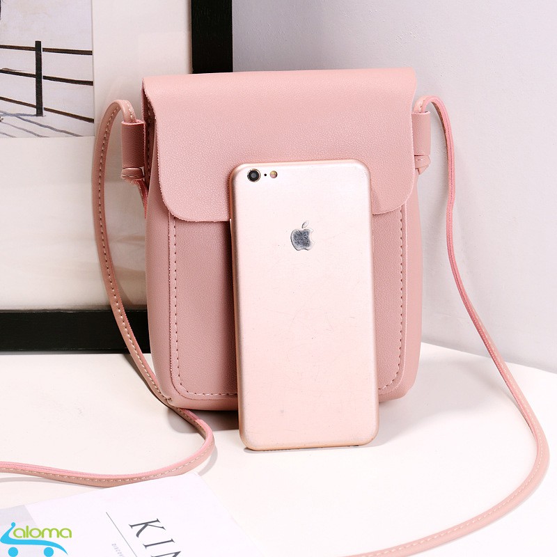 Túi ví đeo vai nữ mini Yooh YH29 kiểu dáng Hàn Quốc dễ thương đựng tiền ví điện thoại mỹ phẩm