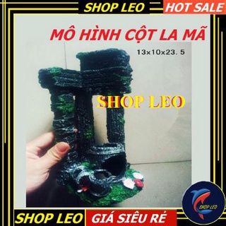 CỔNG LA MÃ 3 CỘT VÀ THÙNG RƯỢU TRANG TRÍ BỂ CÁ, BỂ THỦY SINH - MÔ HÌNH TRANG TRÍ