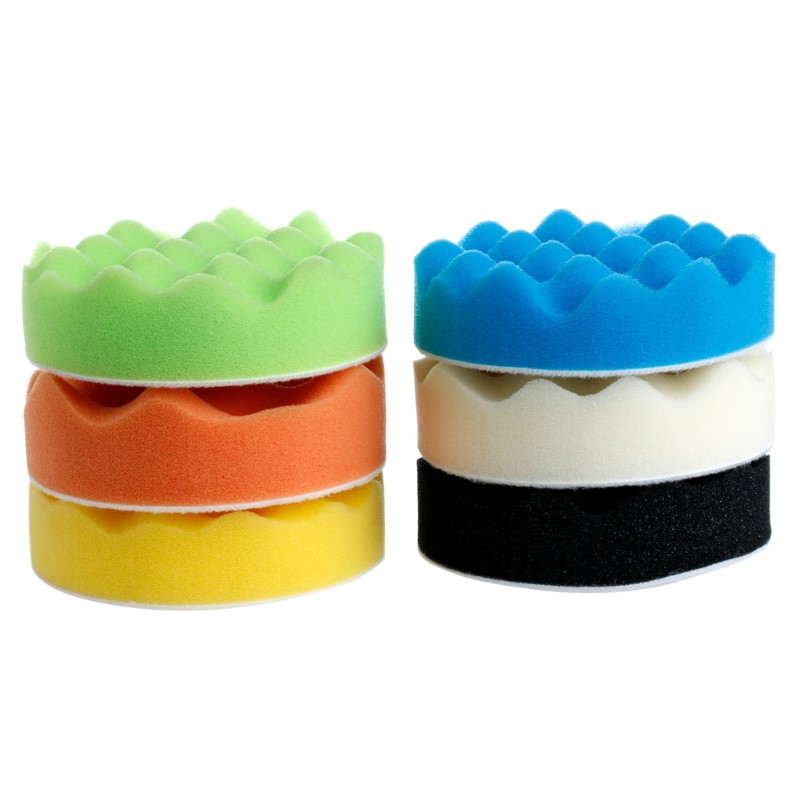 4 miếng mút bọt biển đánh bóng xe hơi 4&quot;