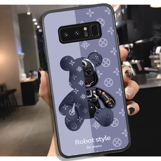 Ốp Lưng Samsung NOTE 8 - NOTE 9 - NOTE 10 - NOTE 10 PLUS , In Hình Gấu Bear Brick siêu ngầu.