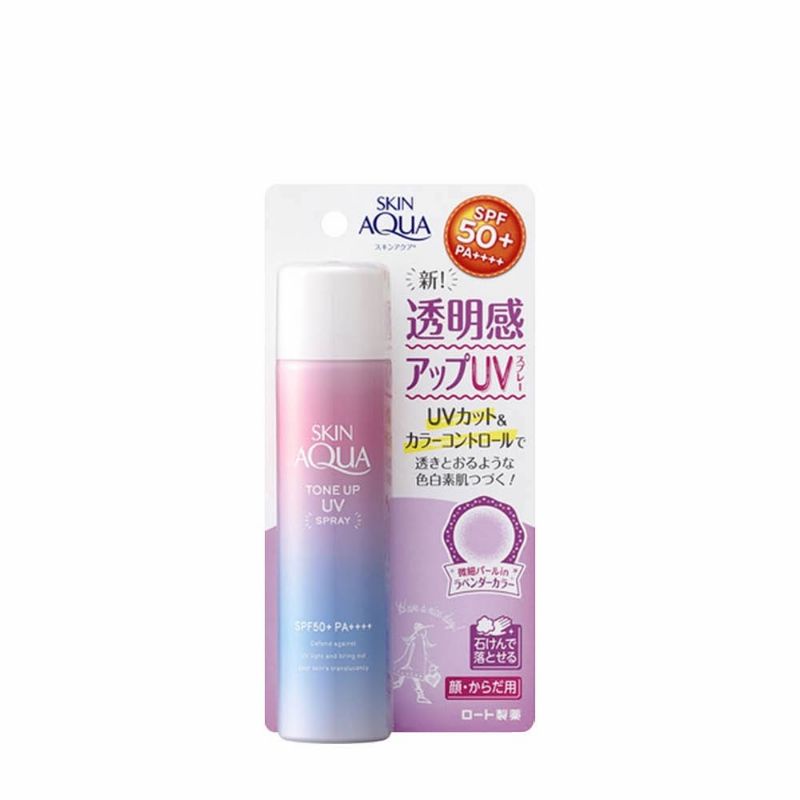 [Date 12/2022] Xịt chống nắng dành cho da mặt và cơ thể Skin Aqua Tone Up UV Spray (70G)