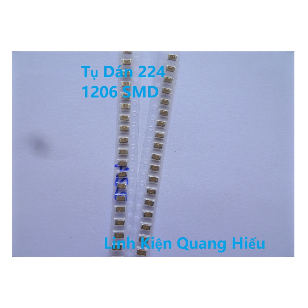Tụ dán Samsung 104 224 105/50V Tụ gốm các loại 0.1uF 0.22uF 1uF SMD 1206